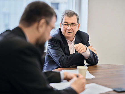 Guillaume Climeau im Gespräch mit Bernd Kaltwaßer