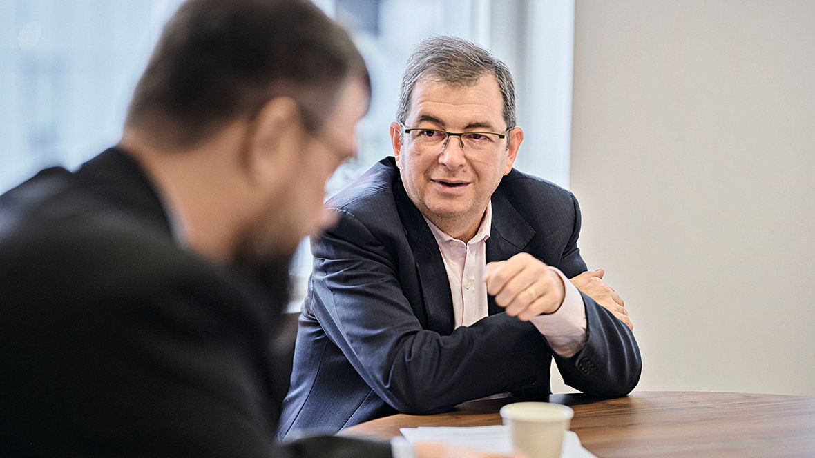 Guillaume Climeau im Gespräch mit Bernd Kaltwaßer