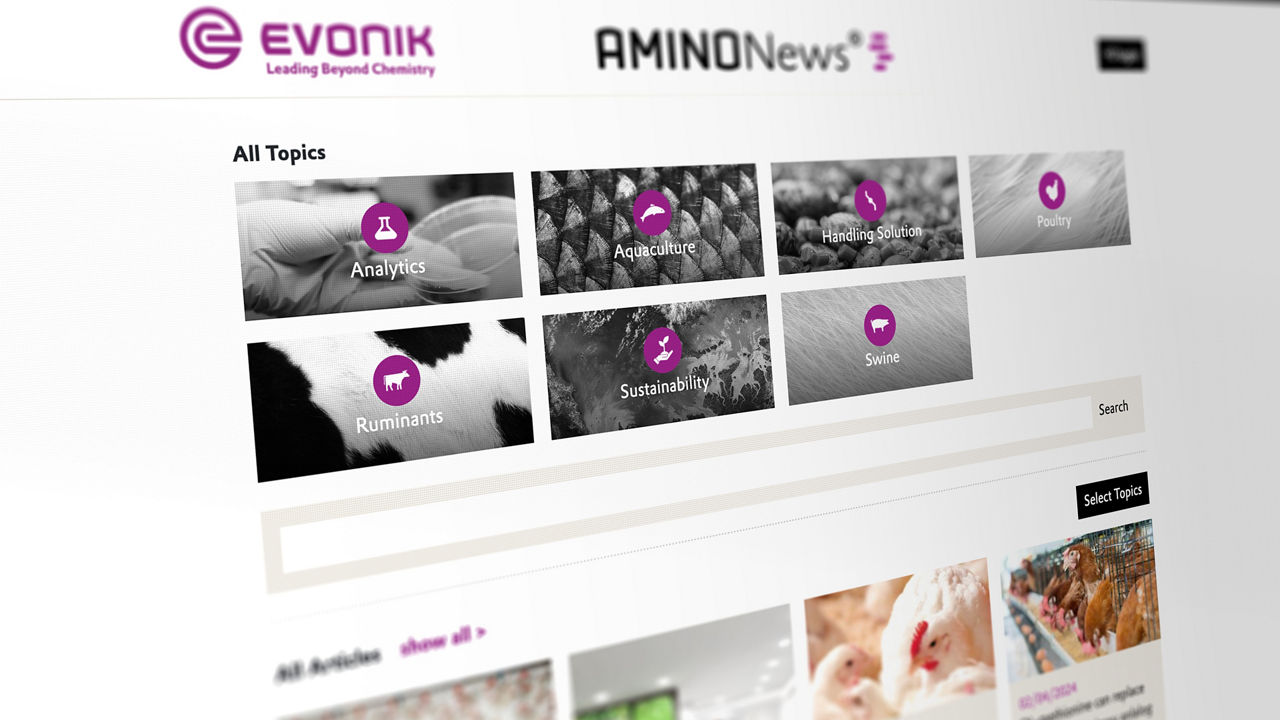 AMINONews® - our customer magazine for the feed and livestock industry