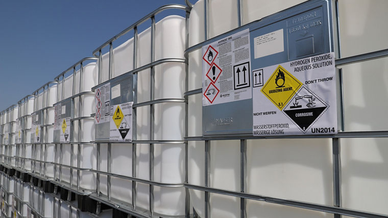 BL AO hydrogen peroxide packaging