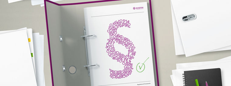 Evonik services in the area of regulatory affairs