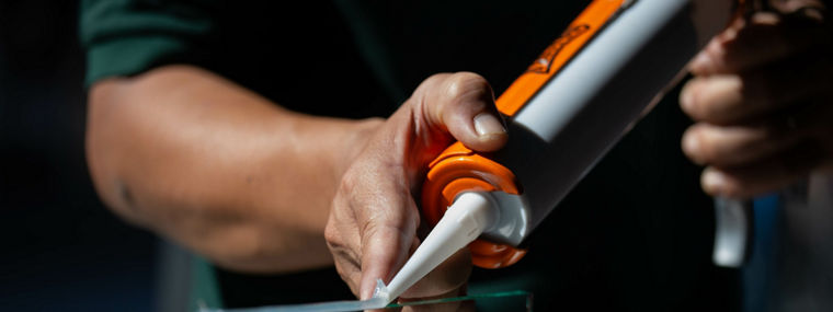 Silicone adhesive for general and industrial applications