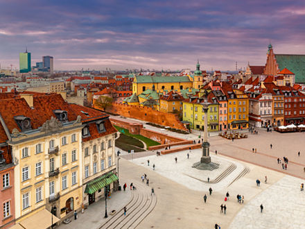 Warsaw Old Town, Poland