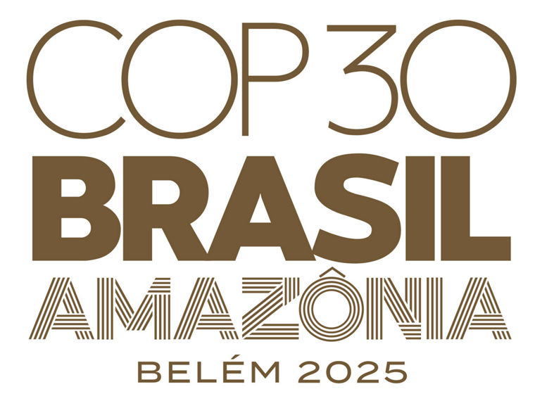 Logo of the 30th World Climate Conference in Belém, Brazil