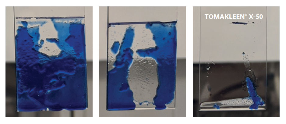 Immersion degreasing test