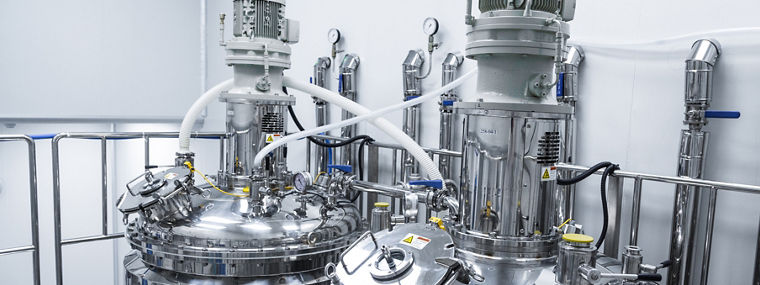 plant picture, clean room equipment and stainless steel machines