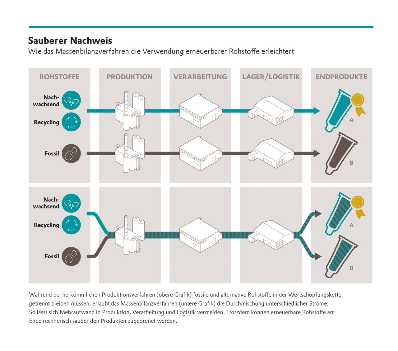 Schaubild eCO-Produktlinien