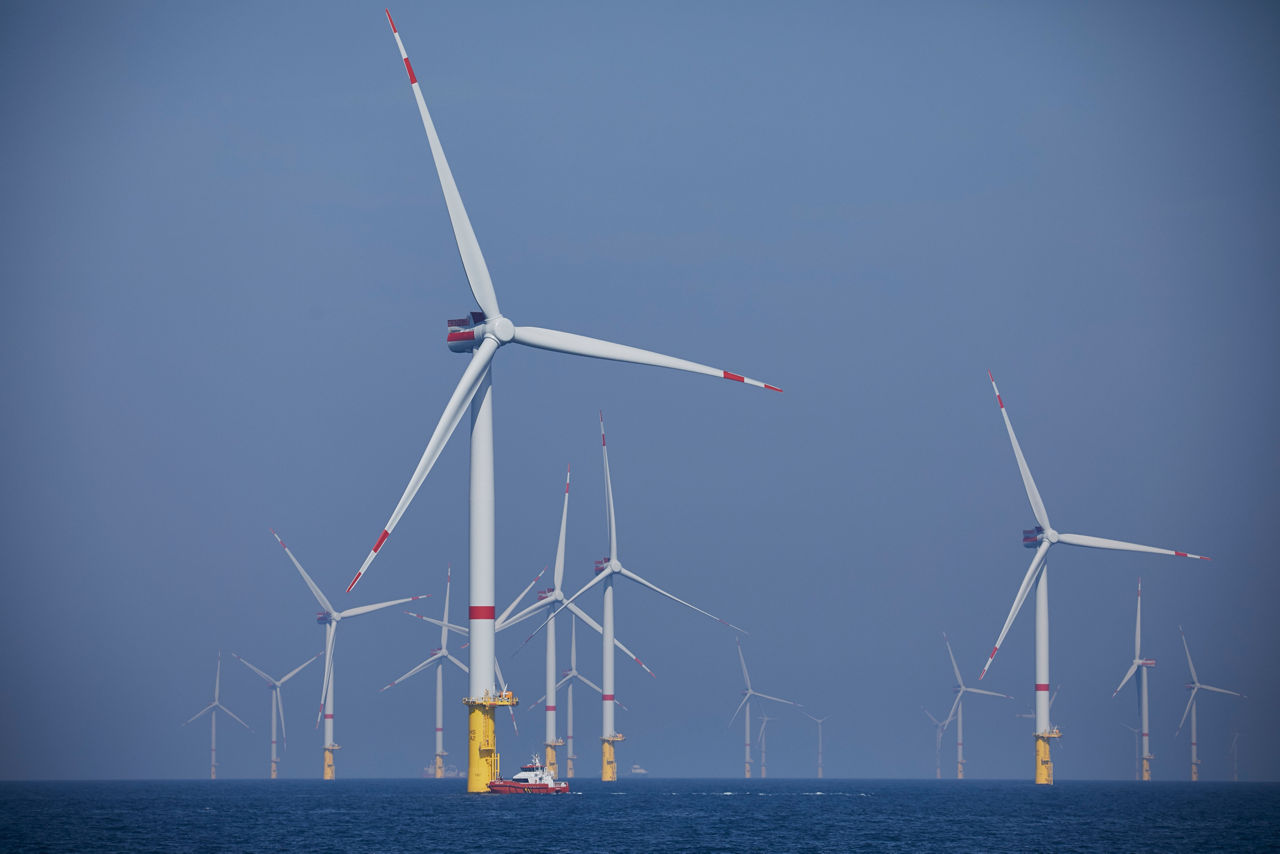 EnBW Offshore Windpark Hohe See und Albatros (Nutzung nur durch F-SUS-R)