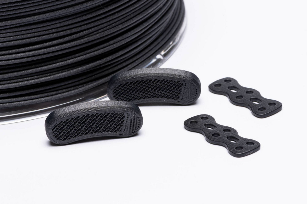 First carbon-fiber reinforced PEEK filament for long-term 3D printed medical implants