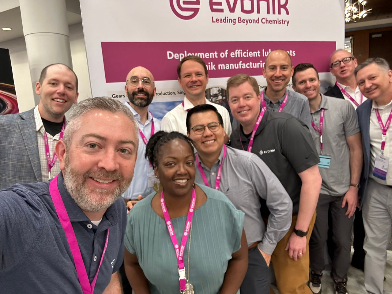 The Evonik Oil Additives Team at the STLE 2026