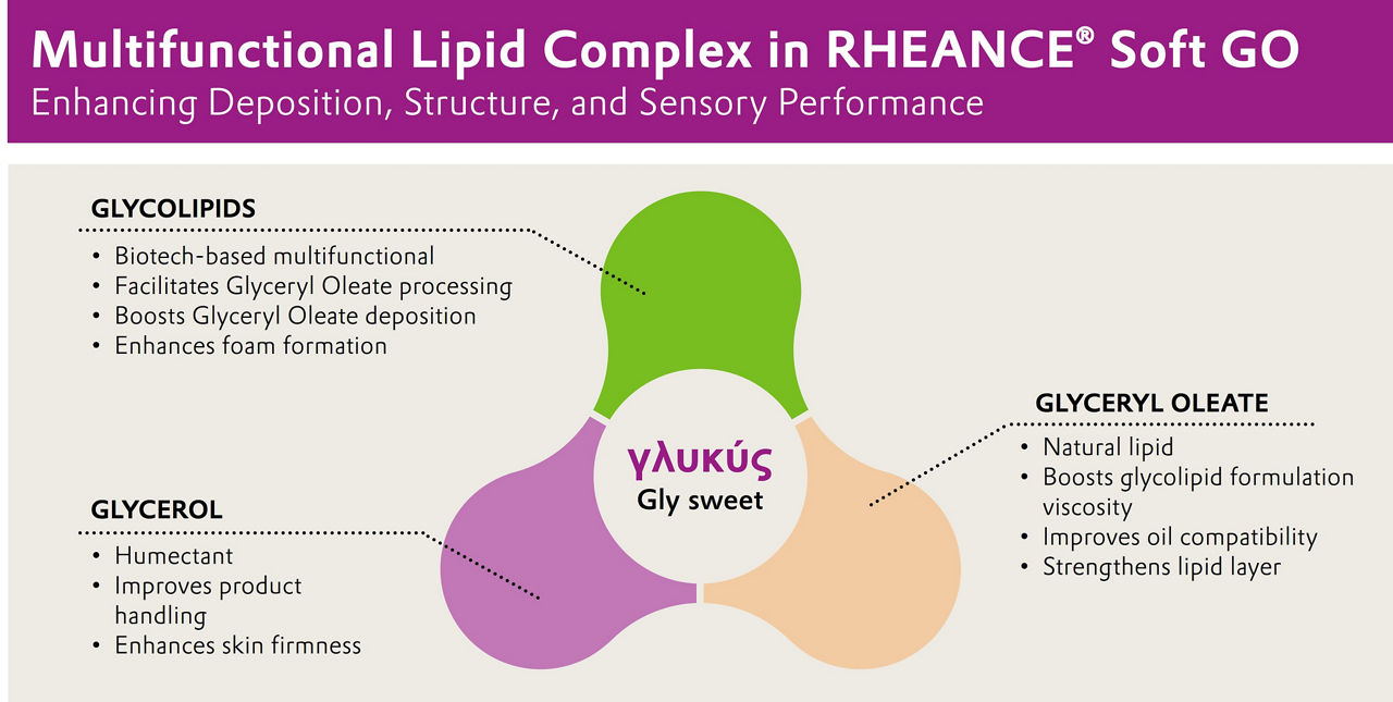 Multifunctional Lipid Complex in RHEANCE® Soft GO 