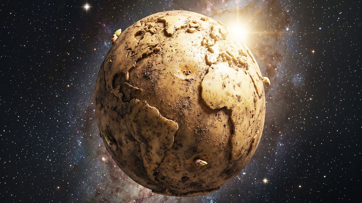 The world, reimagined as a potato