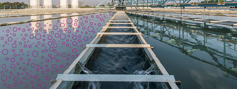 Oxidative water treatment with hydrogen peroxide and peracetic acid