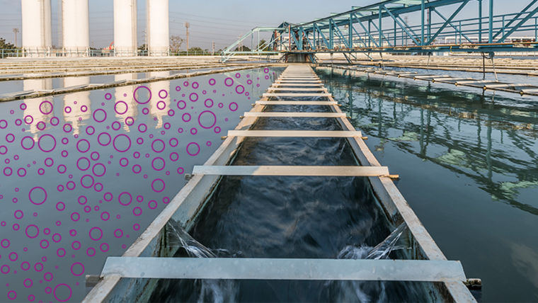 Oxidative water treatment with hydrogen peroxide and peracetic acid