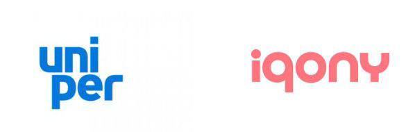Logo Uniper und Iqony
