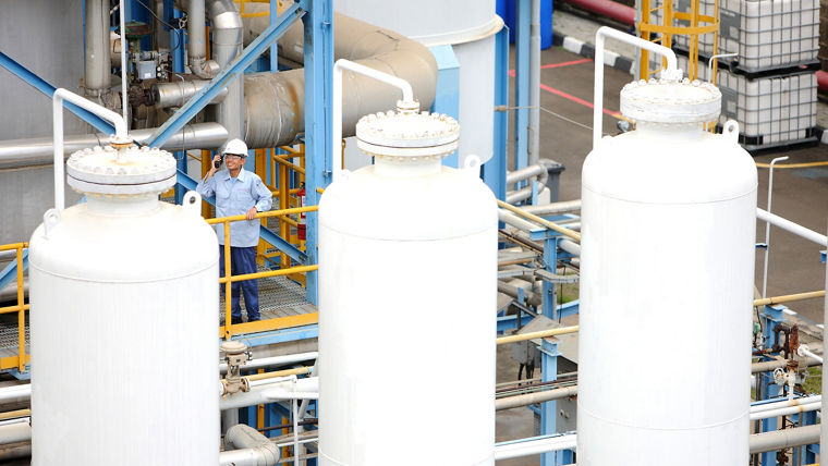 Hydrogen peroxide storage
