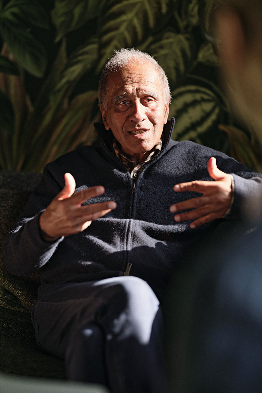 Majib Latif im Gespräch