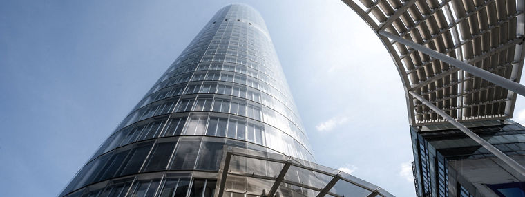 Evonik-Tower in Essen, Opernplatz 1
ab Juli 2026 offizieller Firmensitz der Evonik Industries AG