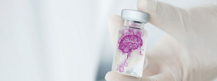 Extracting liquid from vial with syringe