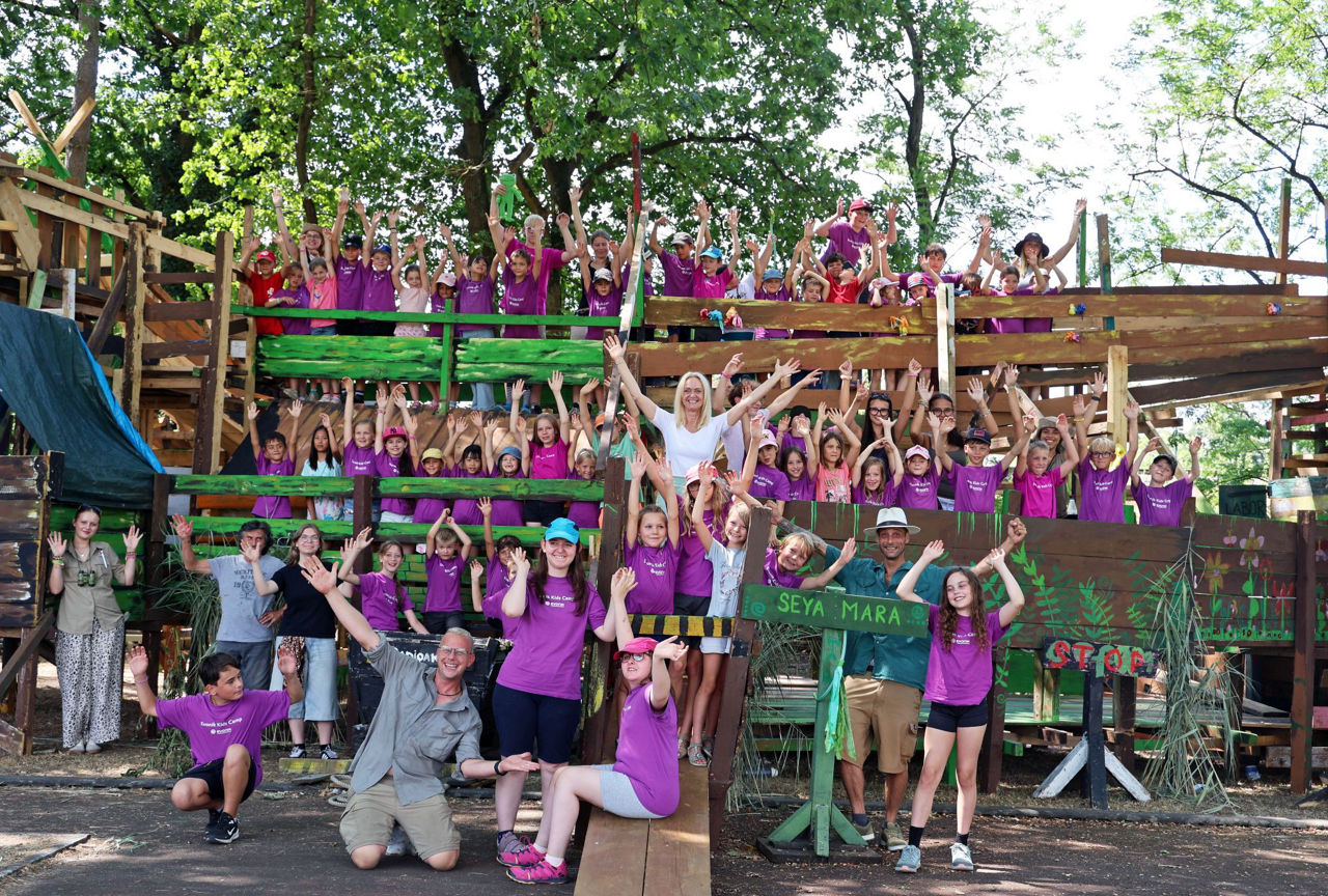 Gute Laune und jede Menge Action beim diesjährigen Evonik-Sommerferienprogramm. Foto: Evonik Industries