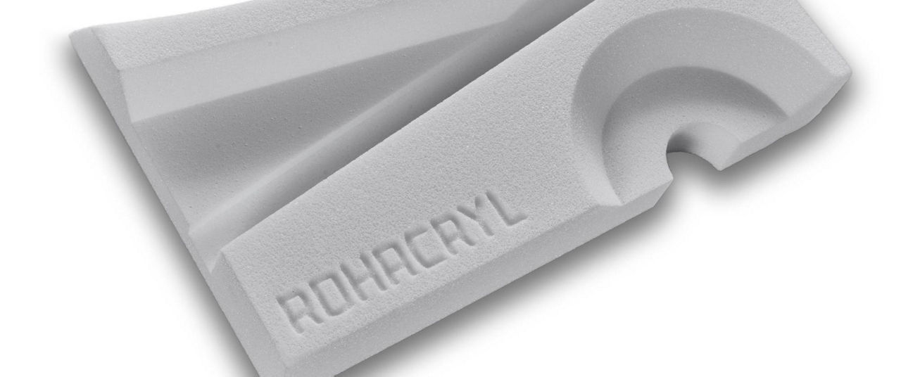 Precision-machined ROHACRYL rigid foam core material for lightweight composite structures.