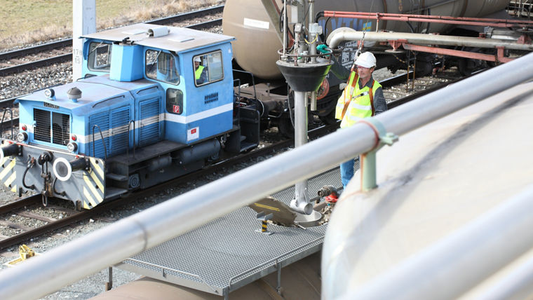 Hydrogen peroxide transport
