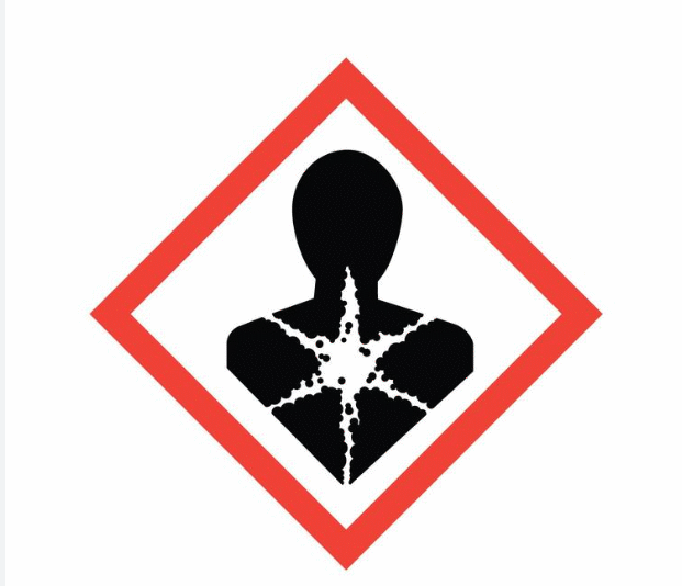 What does STOT RE 1 (H372) mean?