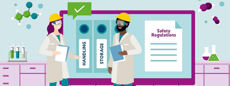 Safety regulations for handling and storage of peroxides