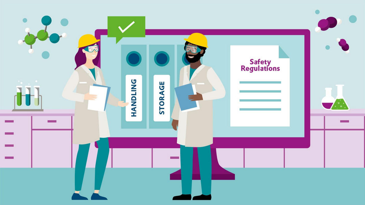 Safety regulations for handling and storage of peroxides
