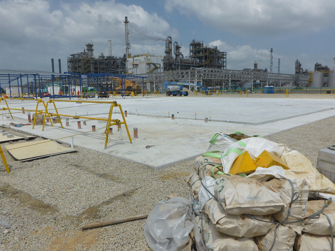 Die Arbeiten für die Erweiterung der Methioninanlage laufen bereits. Im kommenden Winter sollen die neuen Komponenten in den bestehenden Prozess integriert werden.