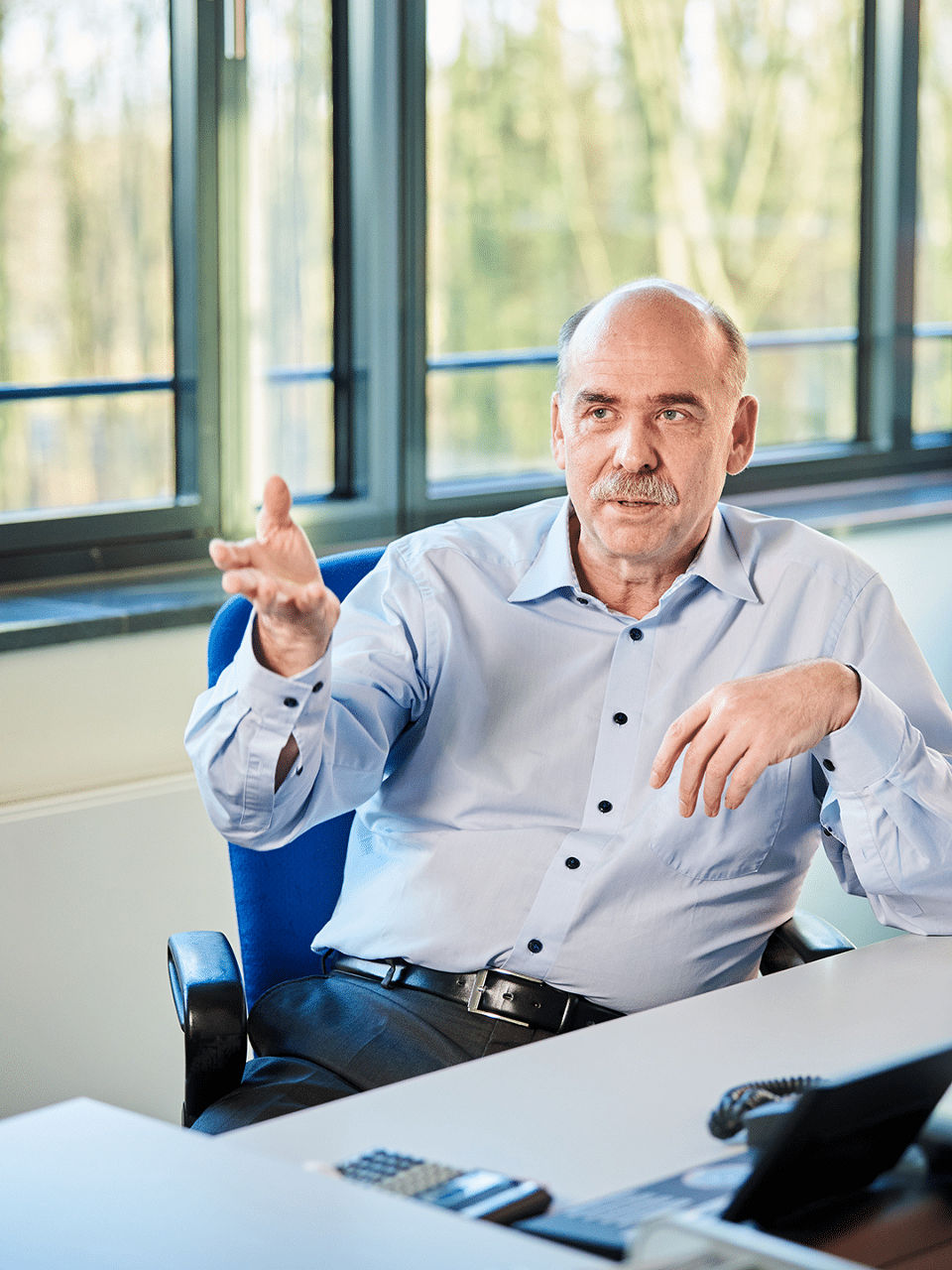 Michael Traexler, Head of Evonik's business line Active Oxygens