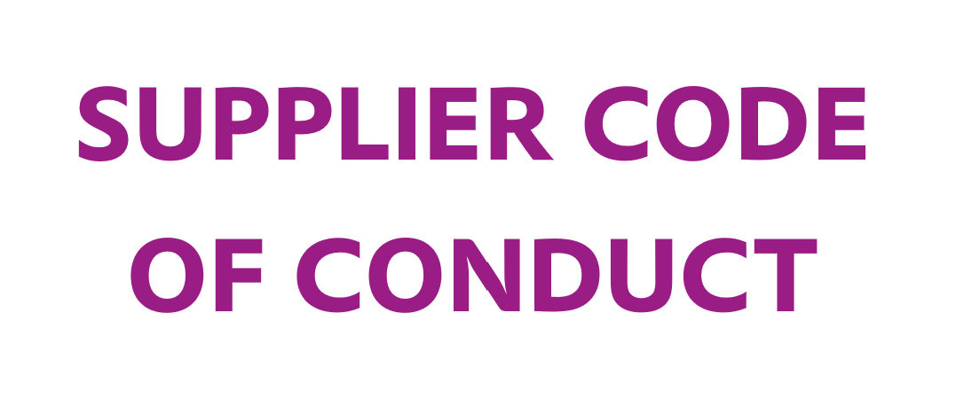 Supplier code of conduct Grafik