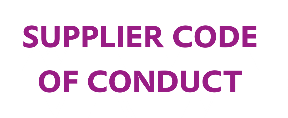 Supplier code of conduct Grafik