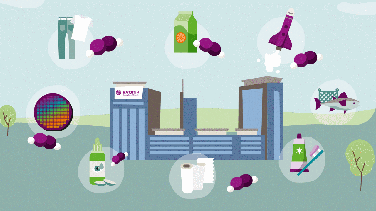 Hydrogen peroxide breaks down into water and oxygen after use