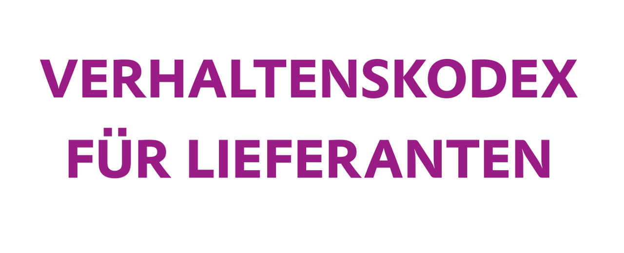 Verhaltenscodex für Lieferanten Grafik