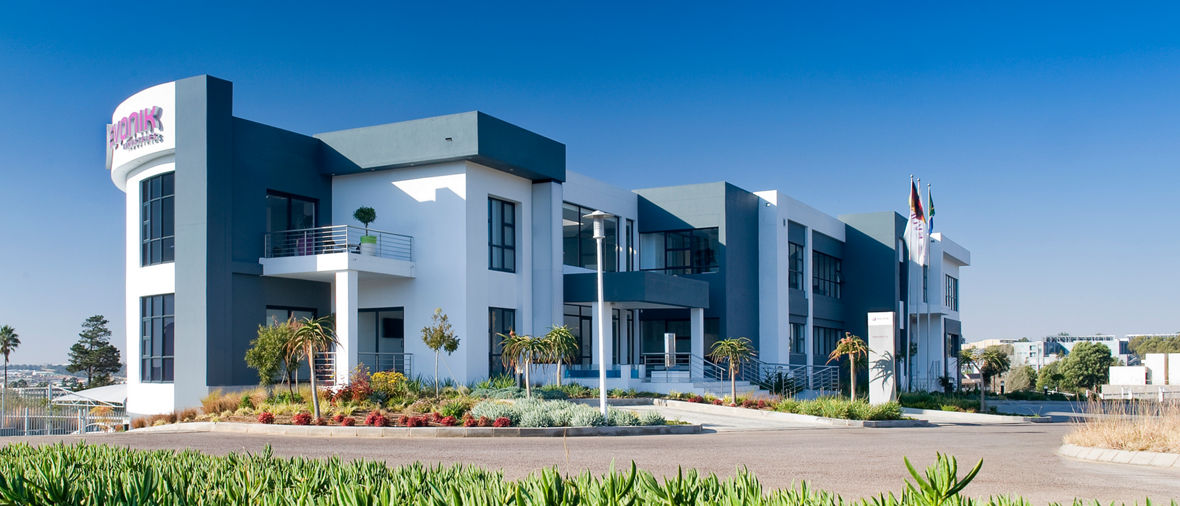 Verwaltungsgebäude von Evonik in Johannesburg, SüdafrikaEvonik's administration building in Johannesburg, South Africa