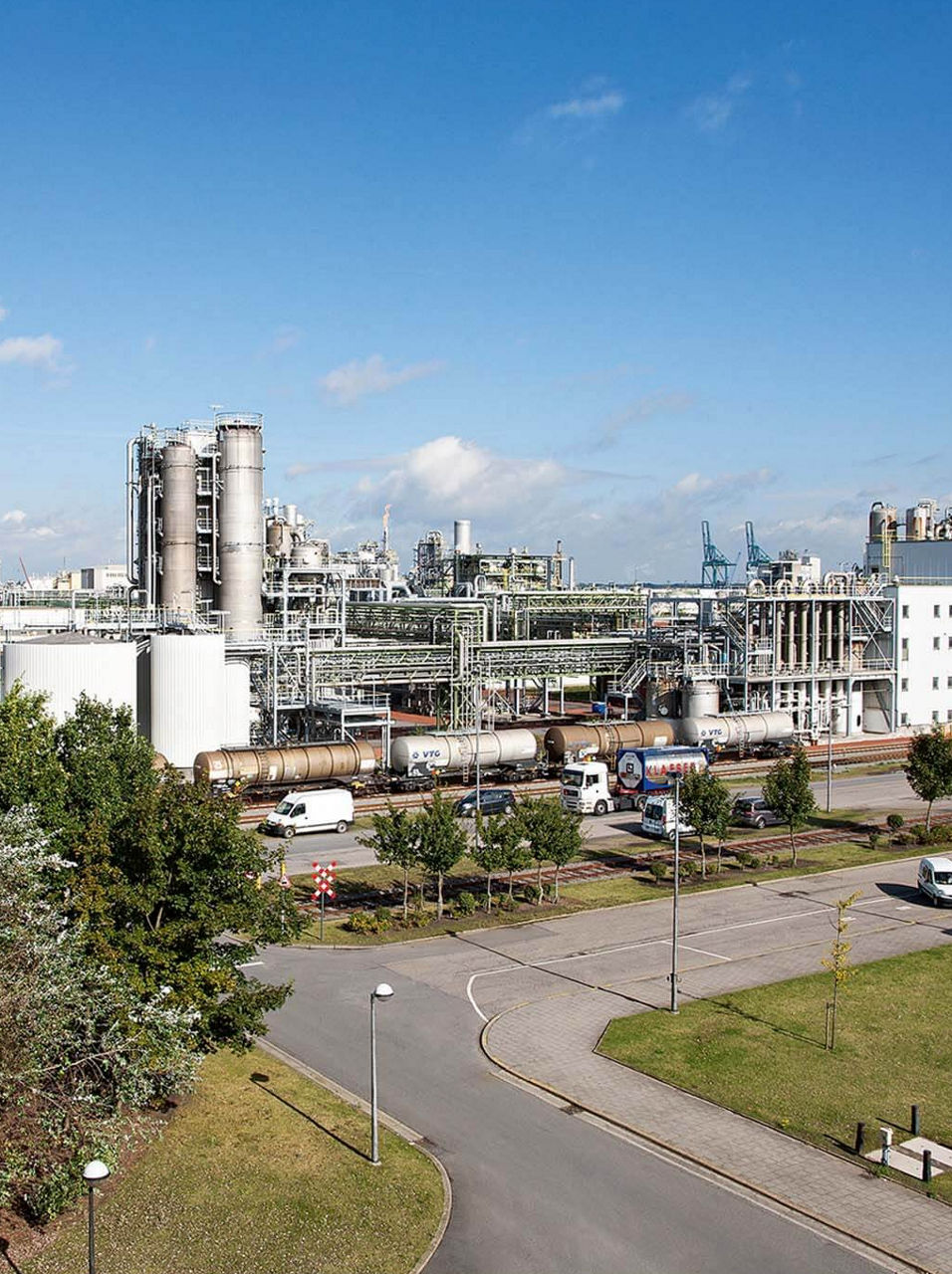 Die Wasser-Recycling-Anlage in Antwerpen.