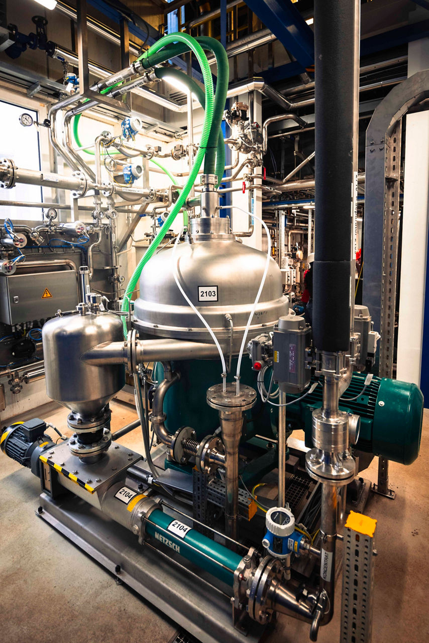 A centrifuge unit