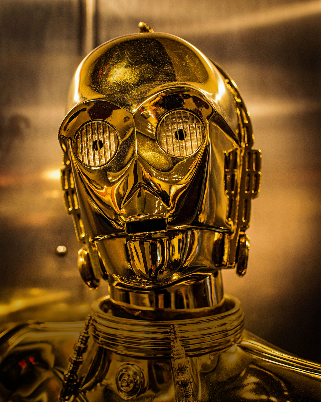 Der goldene Kopf von C3PO