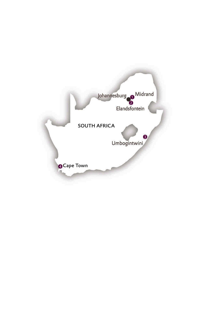 Map of South Africa