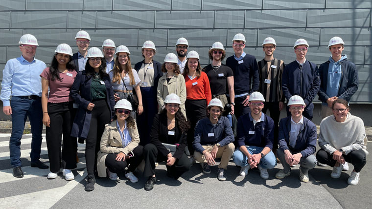 UNITECH and Femtec interns visiting Marl Chemical Park in 2023