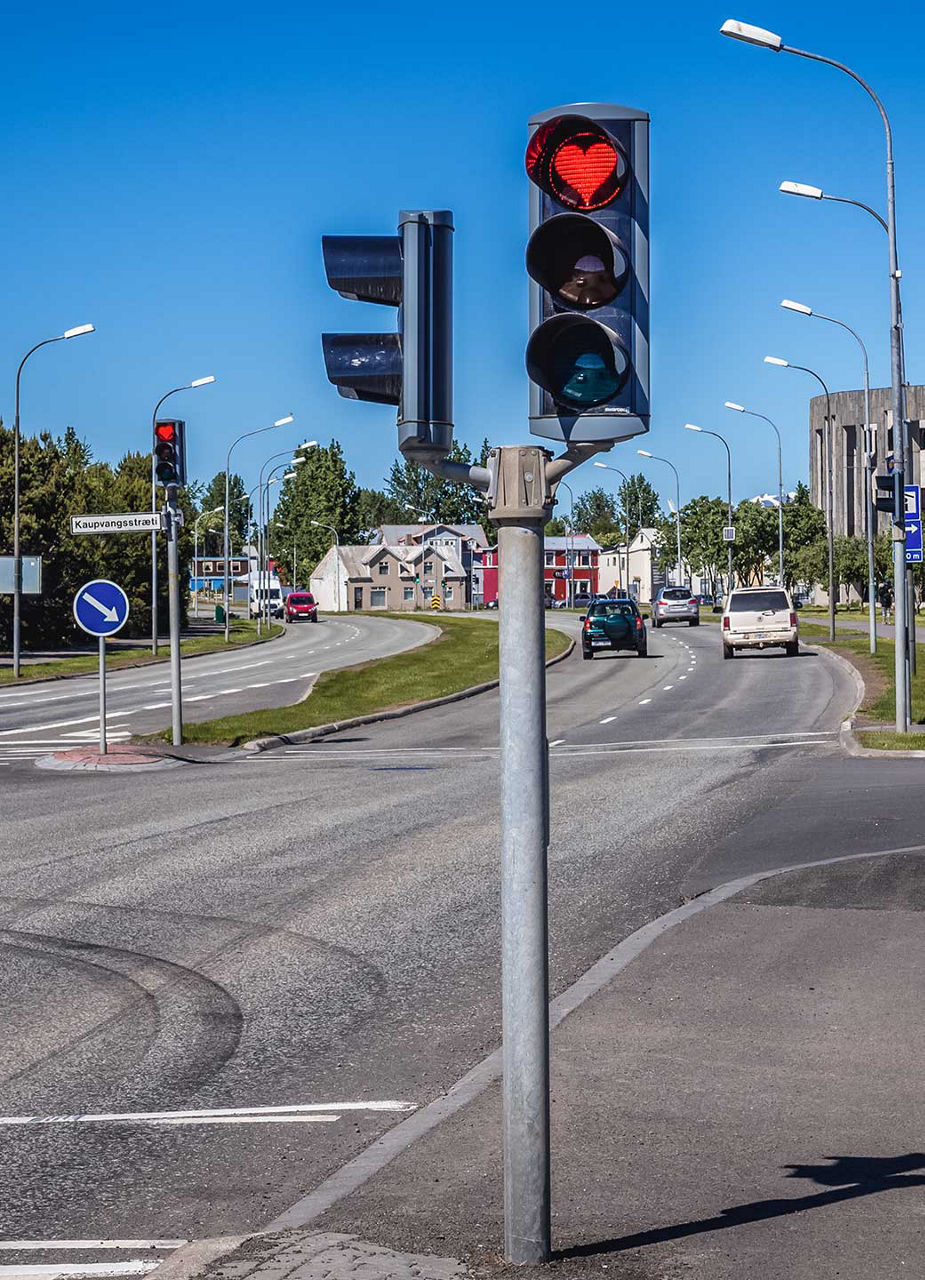 Akureyri traffic lights