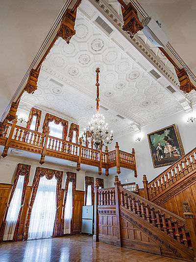 Inside the Palacio de la Magdalena