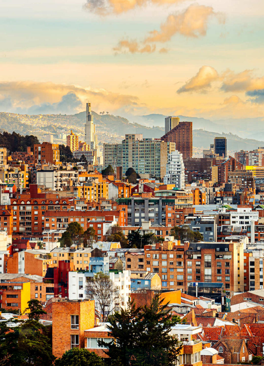 Skyline of Bogota