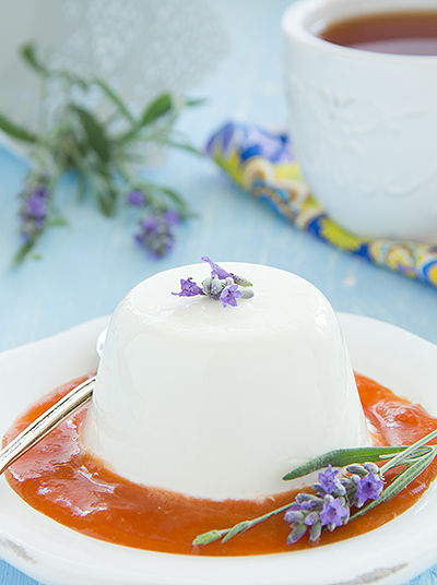 Lavender Panna-cotta