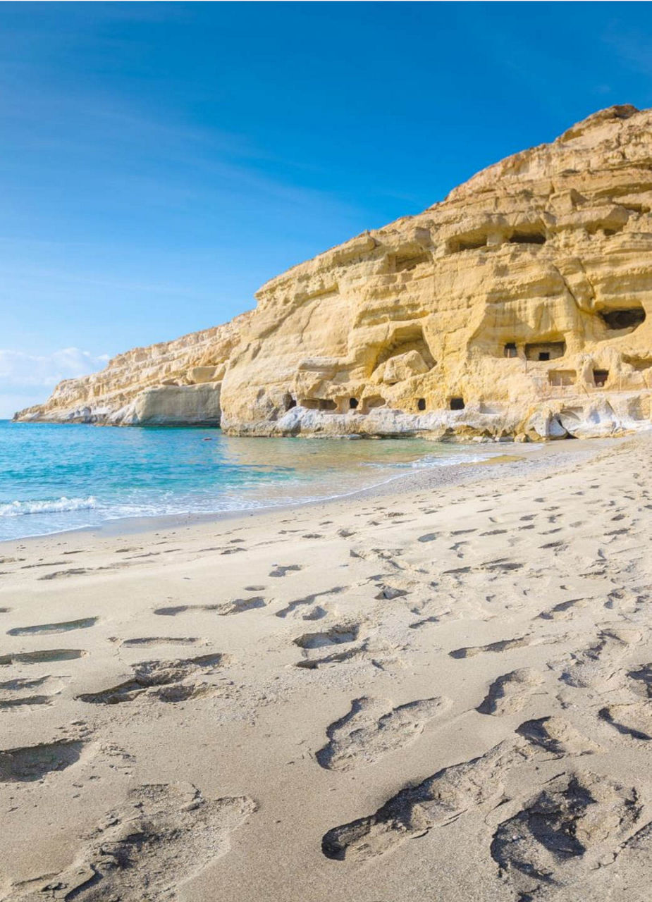 Plage en Crète