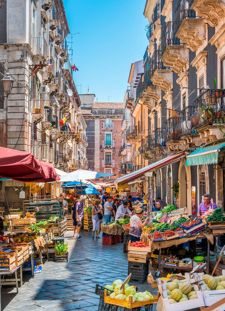 Market in Street