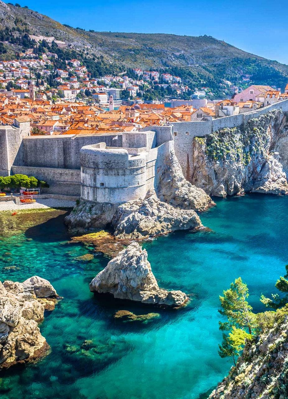 View over Dubrovnik