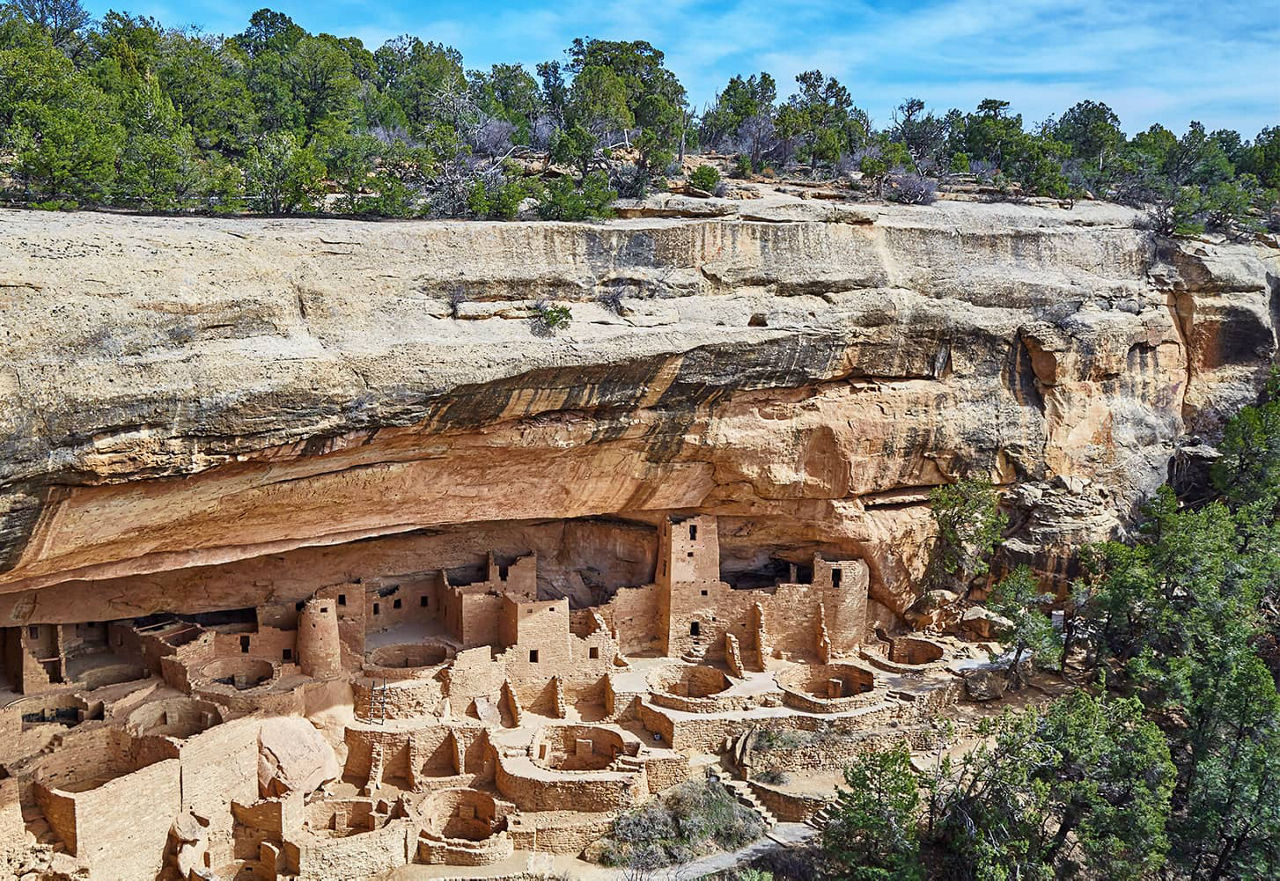 Fascinating cliff dwellings in Mesa Verde National Park