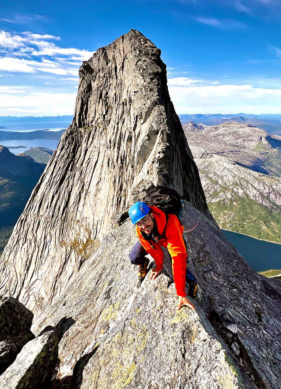 Man climbing